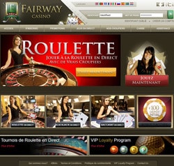 Fairway Casino, live casino francais