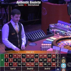 8 tables de Live Roulette Authentic Gaming sur Lucky31 Casino
