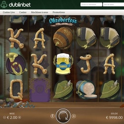 machine à sous Oktoberfest sur Dublinbet de NoLimit City