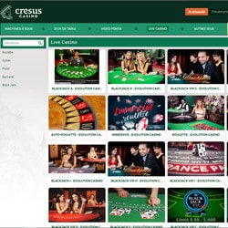 Cresus Casino revient en force avec ses jeux en live