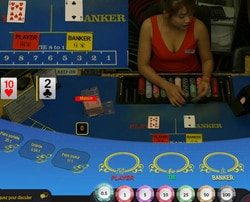 Baccarat en ligne Ezugi en direct du Queenco Casino du Cambodge