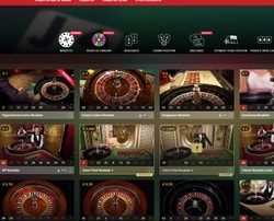 78 tables en live Evolution Gaming sur Lucky31 Casino