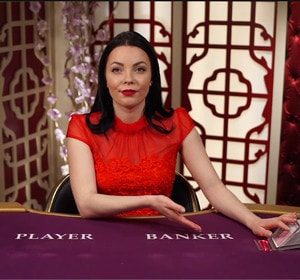 Baccarat Speed une des tables de Baccarat en ligne Evolution Gaming