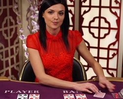 Table de baccarat en ligne sans commission sur Dublinbet Casino