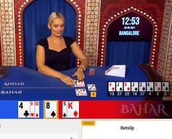 Jeu Andar Bahar de Betgames sur le casino online Cbet