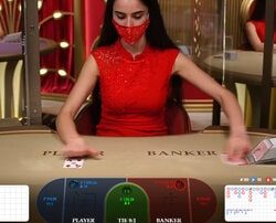 Baccara en live a plus de succès que le baccarat en RNG