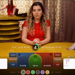 Table de Baccara sur LegendPlay Mobile