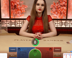 Baccarat gratuit aux jeux en live