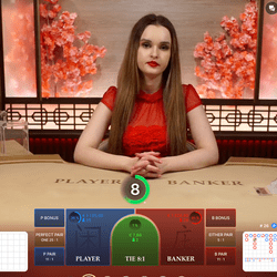 Baccarat gratuit aux jeux en live