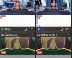 SA Gaming Baccarat
