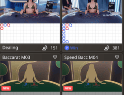 Baccarat en direct : 2 nouveaux jeux SA Gaming sur Betzino