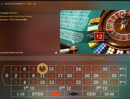 Roulette en ligne du Grand Casino du JW Marriott de Bucarest