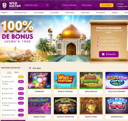 Wild Sultan Casino est une reference dans le jeu online