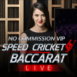 Table No Commission VIP Speed Cricket Baccarat dispo sur MrXbet