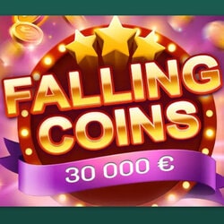 Tournoi de machines a sous Falling Coins sur Cresus Casino