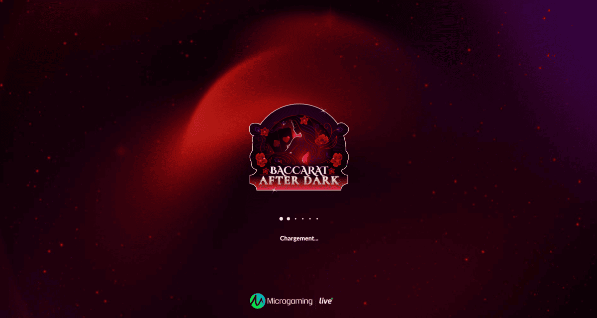 Baccarat After Dark de Microgaming Live